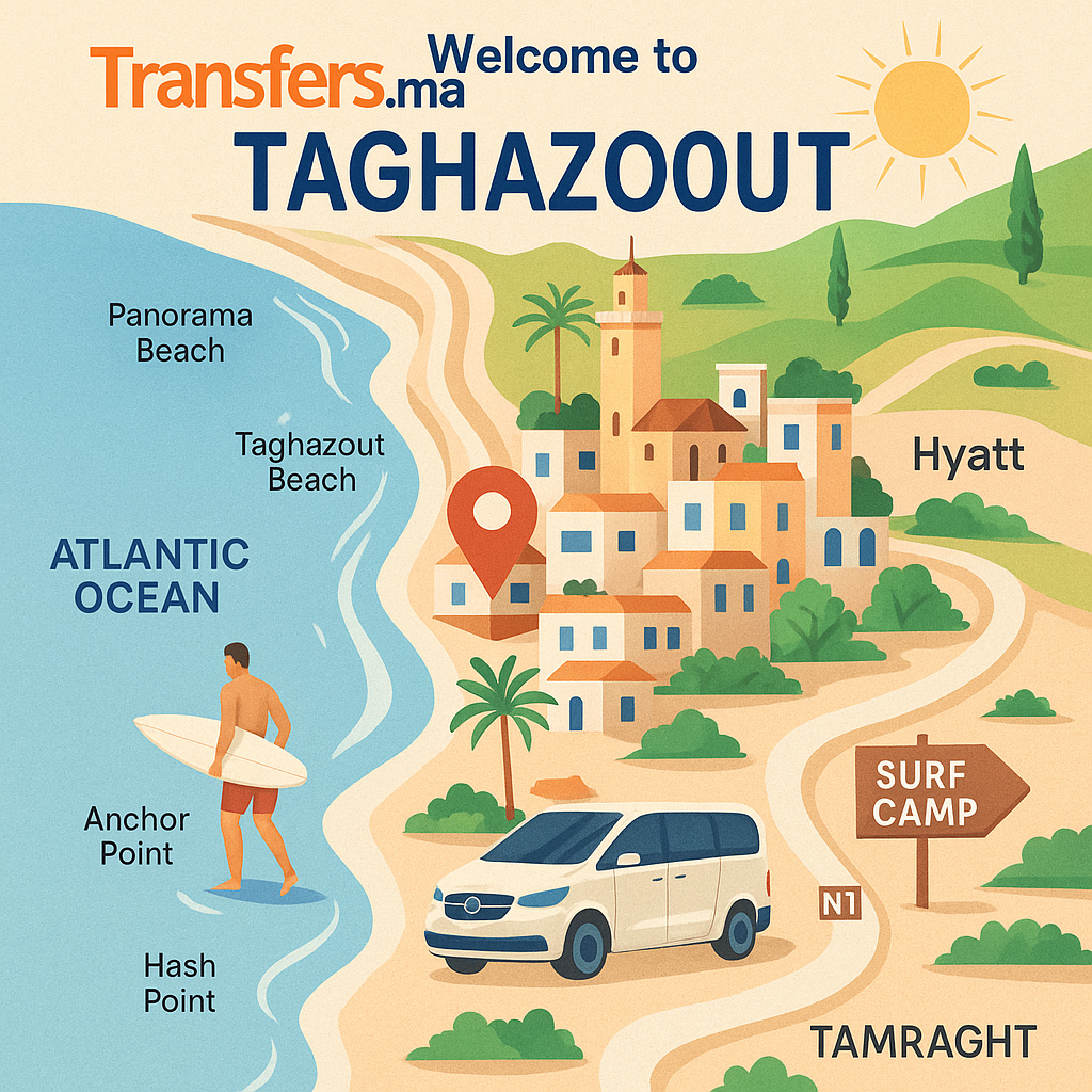 taghazout map