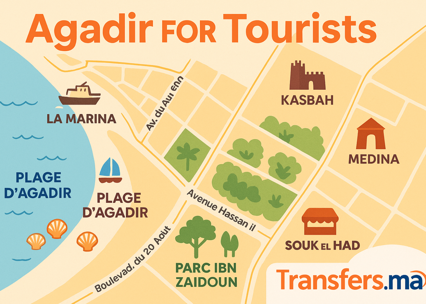 Carte-touristique-d_Agadir-_1_ (1) Agadir airport transfer